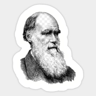 Charles Darwin Sticker